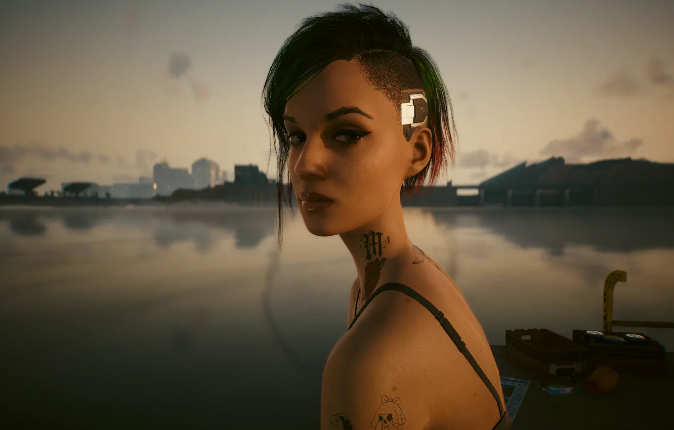 Wallpaper Game, Cyberpunk 2077, Screenshot, Judy Alvarez, Judy Alvarez ...