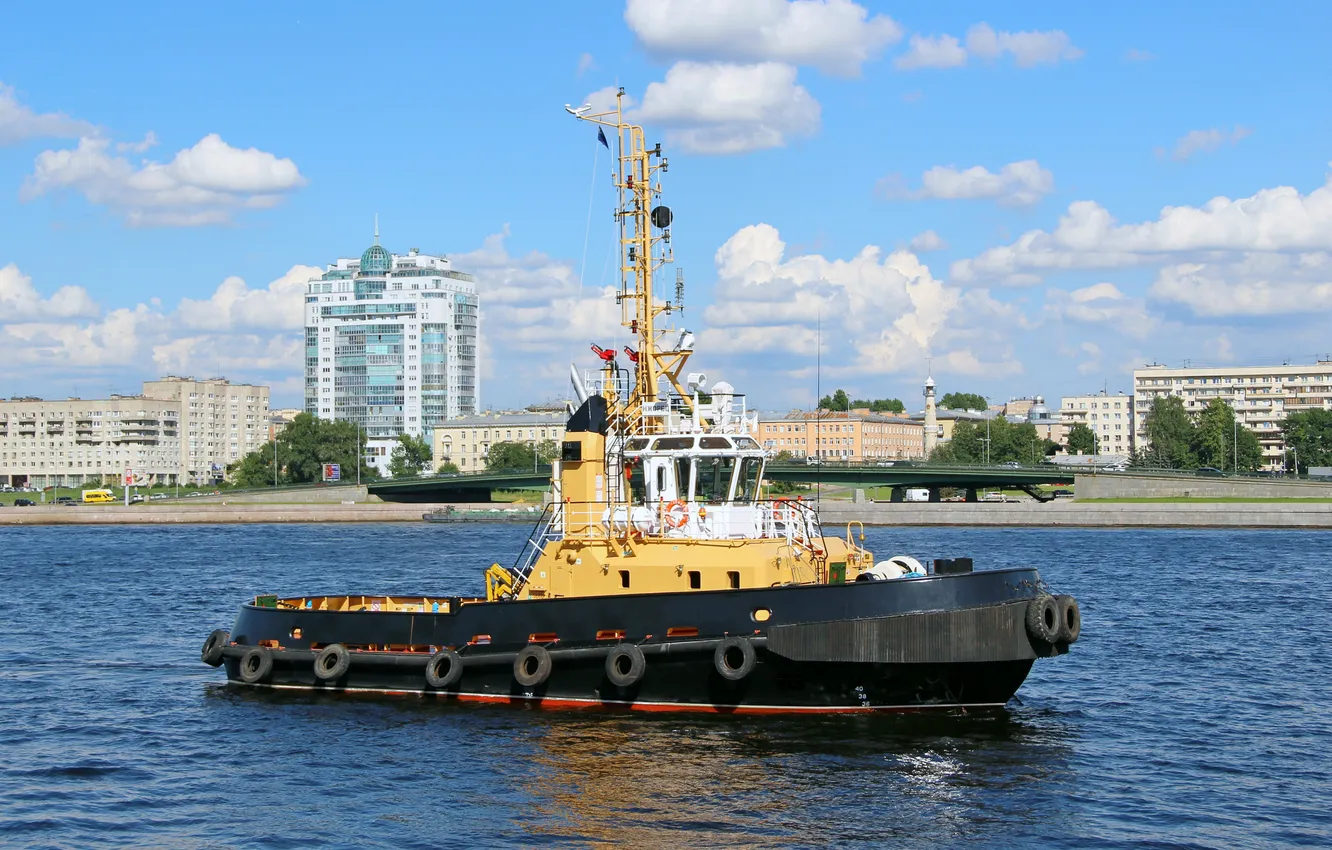 Photo wallpaper tug, auxiliary fleet, raid