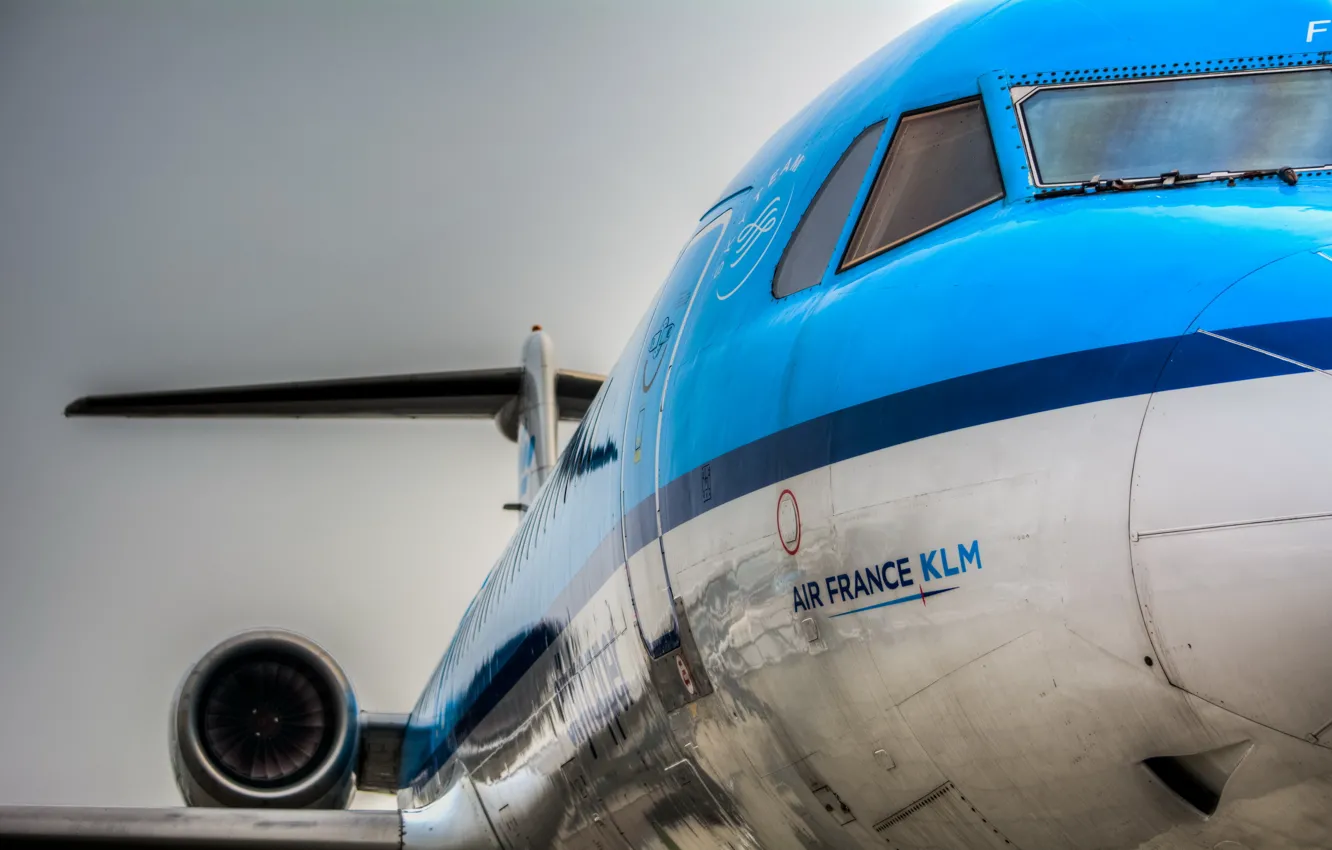 Photo wallpaper aviation, the plane, Air France