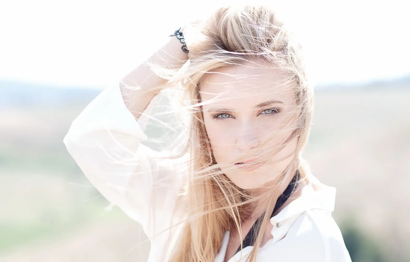 Photo wallpaper look, portrait, Virginia