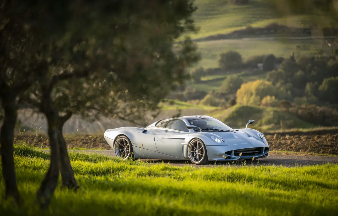 Pagani Huayra 2017 зеленая