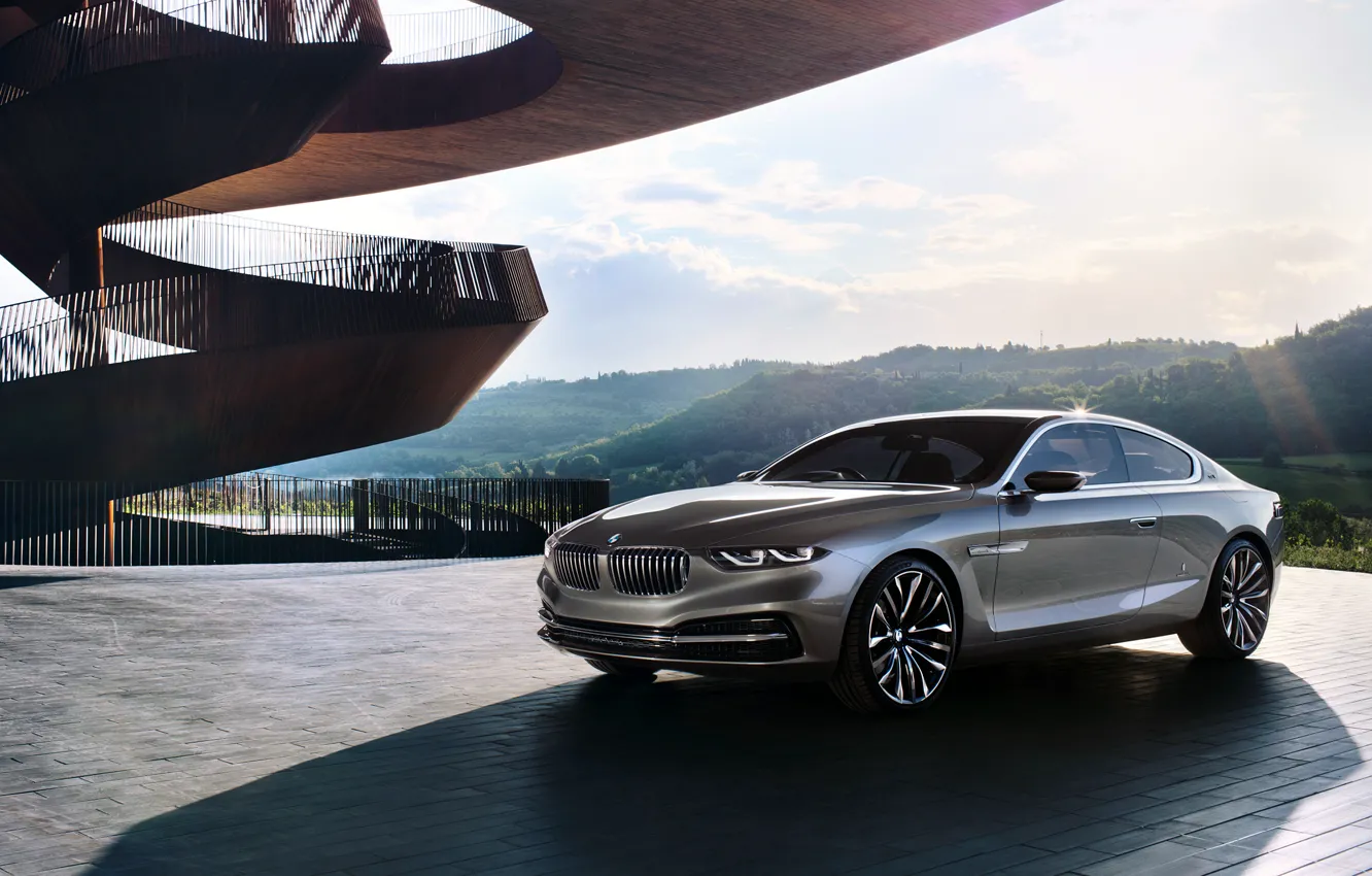 Photo wallpaper BMW, Coupe, Gran, 2013, Pininfarina, Lusso, BMW Pininfarina Gran Lusso Coupe