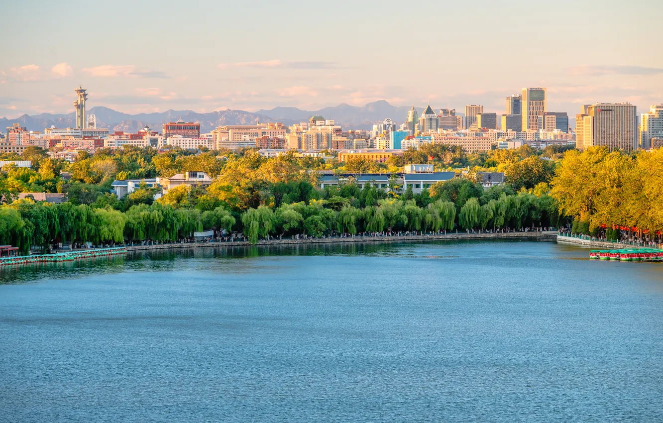 Photo wallpaper building, China, Beijing