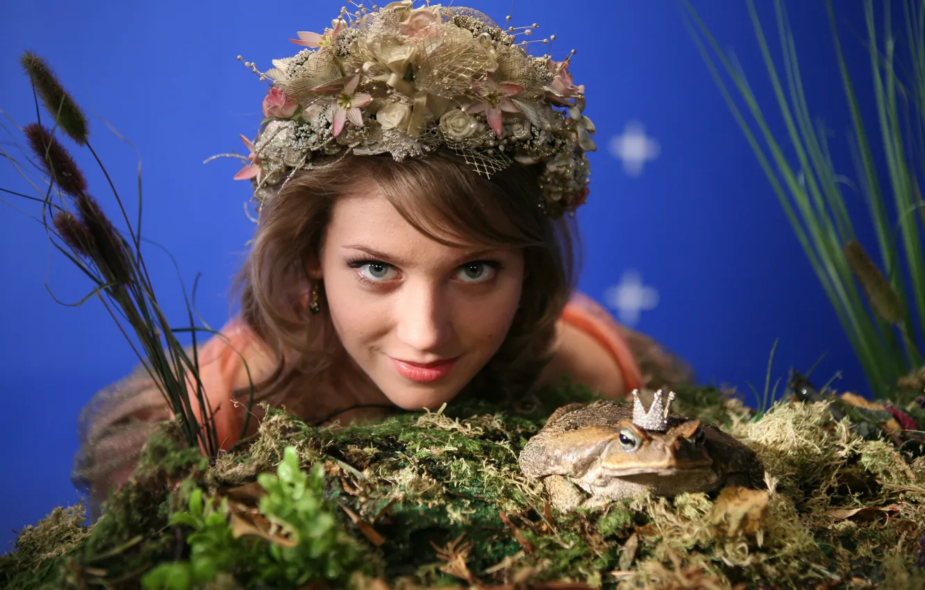 Photo wallpaper girl, Wallpaper, actress, Kristina Asmus, Interns