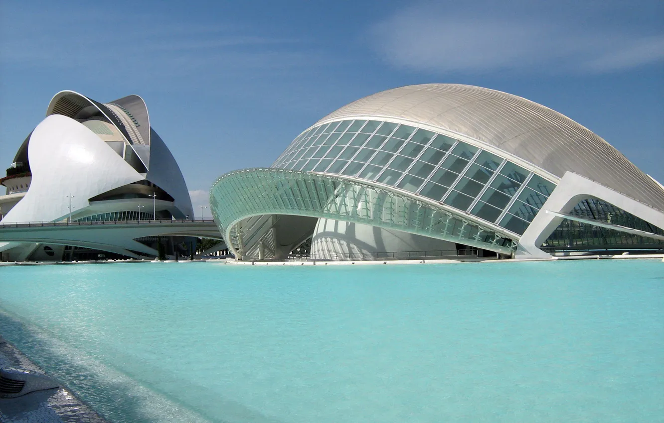 Photo wallpaper design, style, building, facilities, architecture, exterior, Valencia, exterior