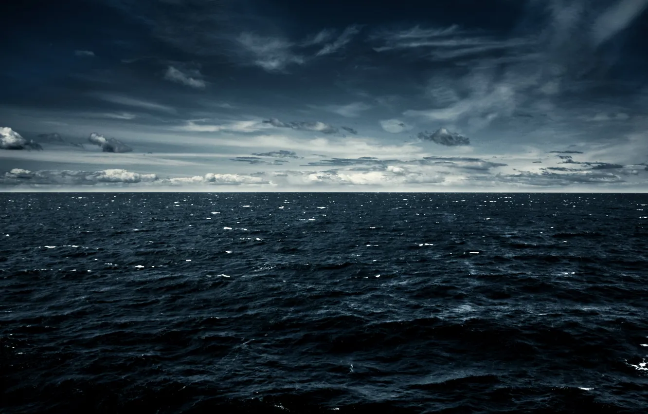 Photo wallpaper wave, the ocean, element