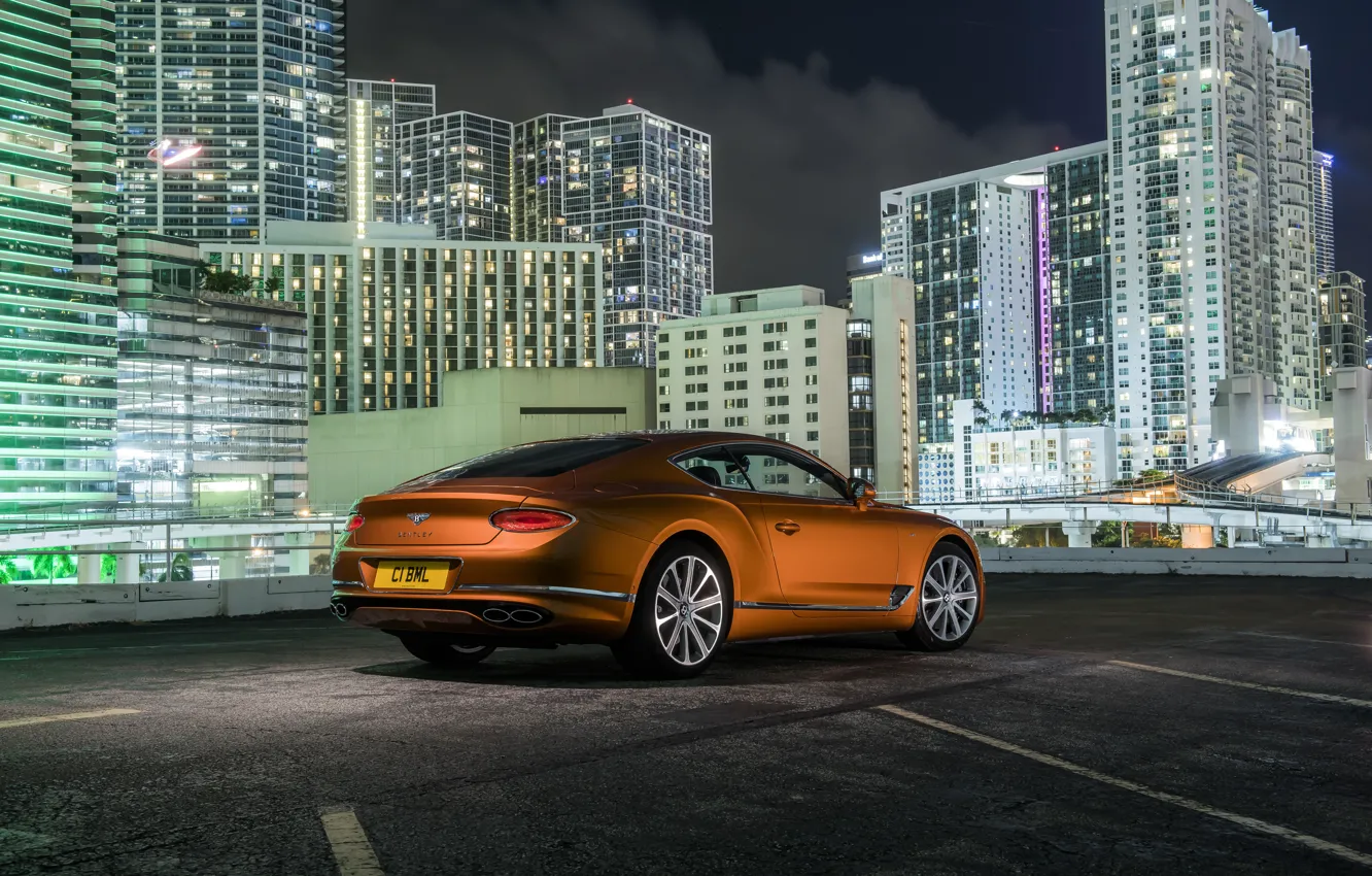 Photo wallpaper Bentley, Continental, Continental GT, V8, 2019