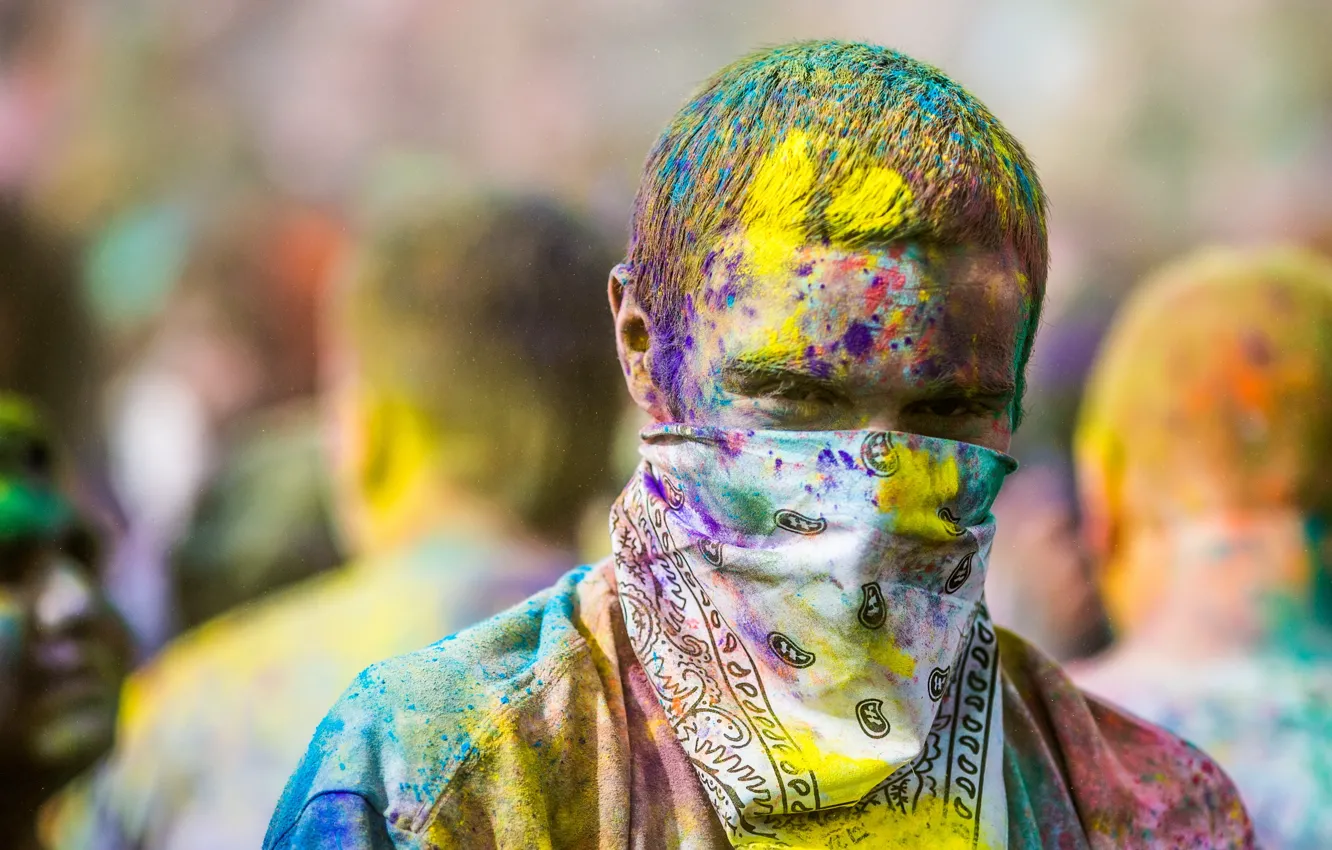 Photo wallpaper Utah, festival of colors, salem