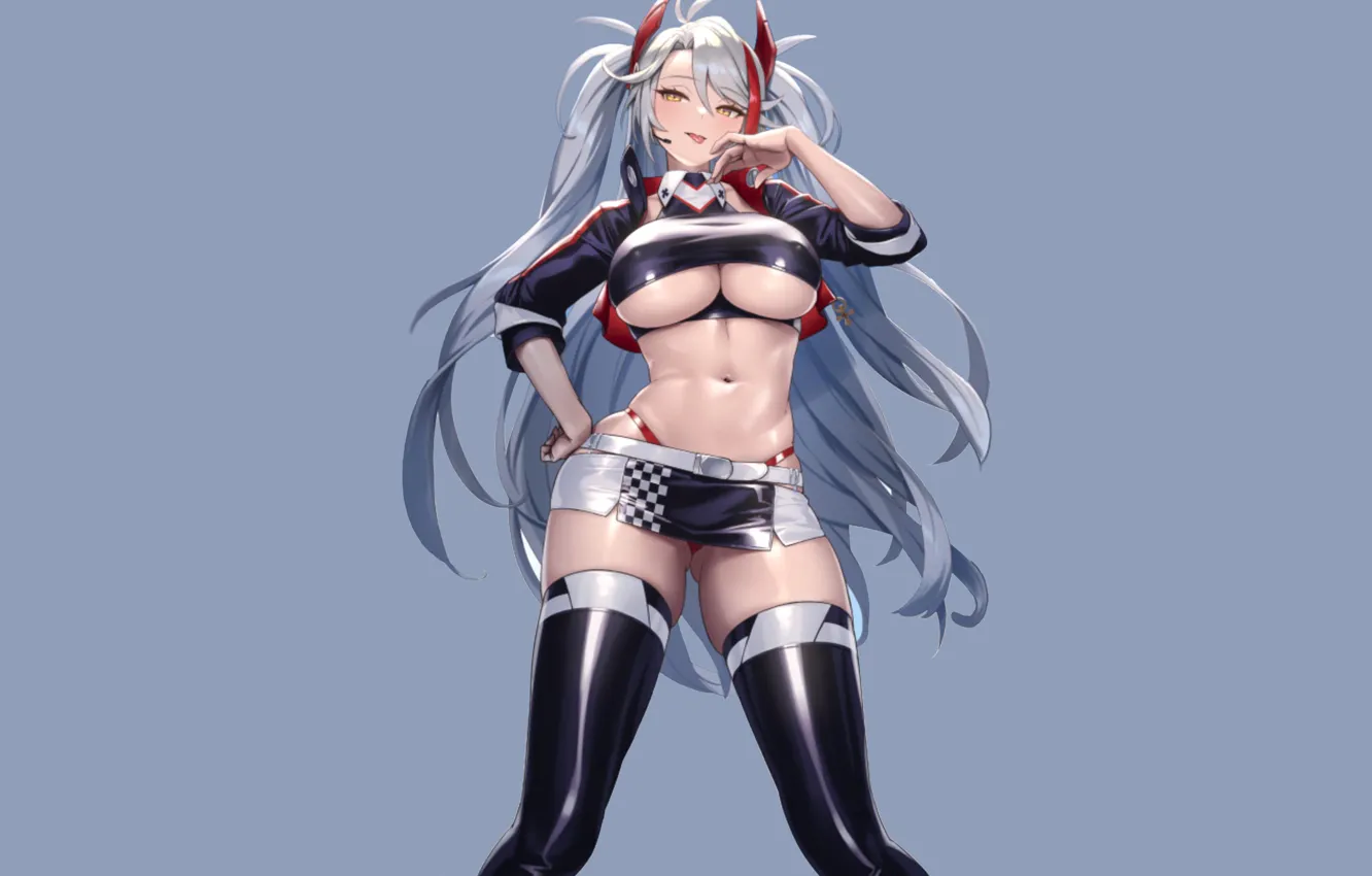 Photo wallpaper German, girl, hot, sexy, boobs, Germany, anime, babe