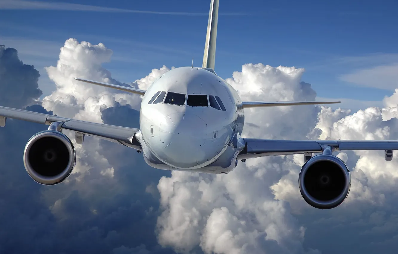 Photo wallpaper sky, aviation, air plain