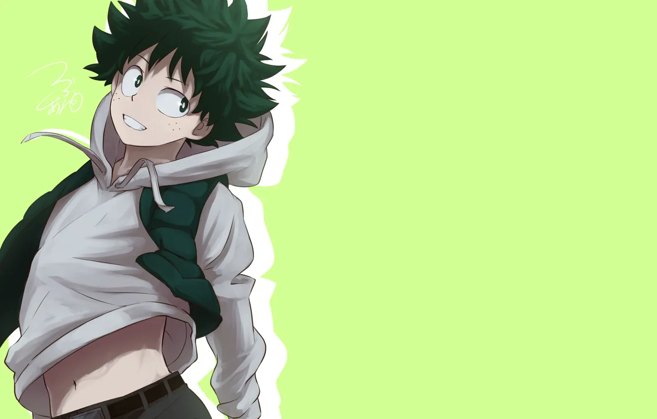 Photo wallpaper Fanart, Boku no Hero Academy, My Hero Academia, Izuku Midoriya