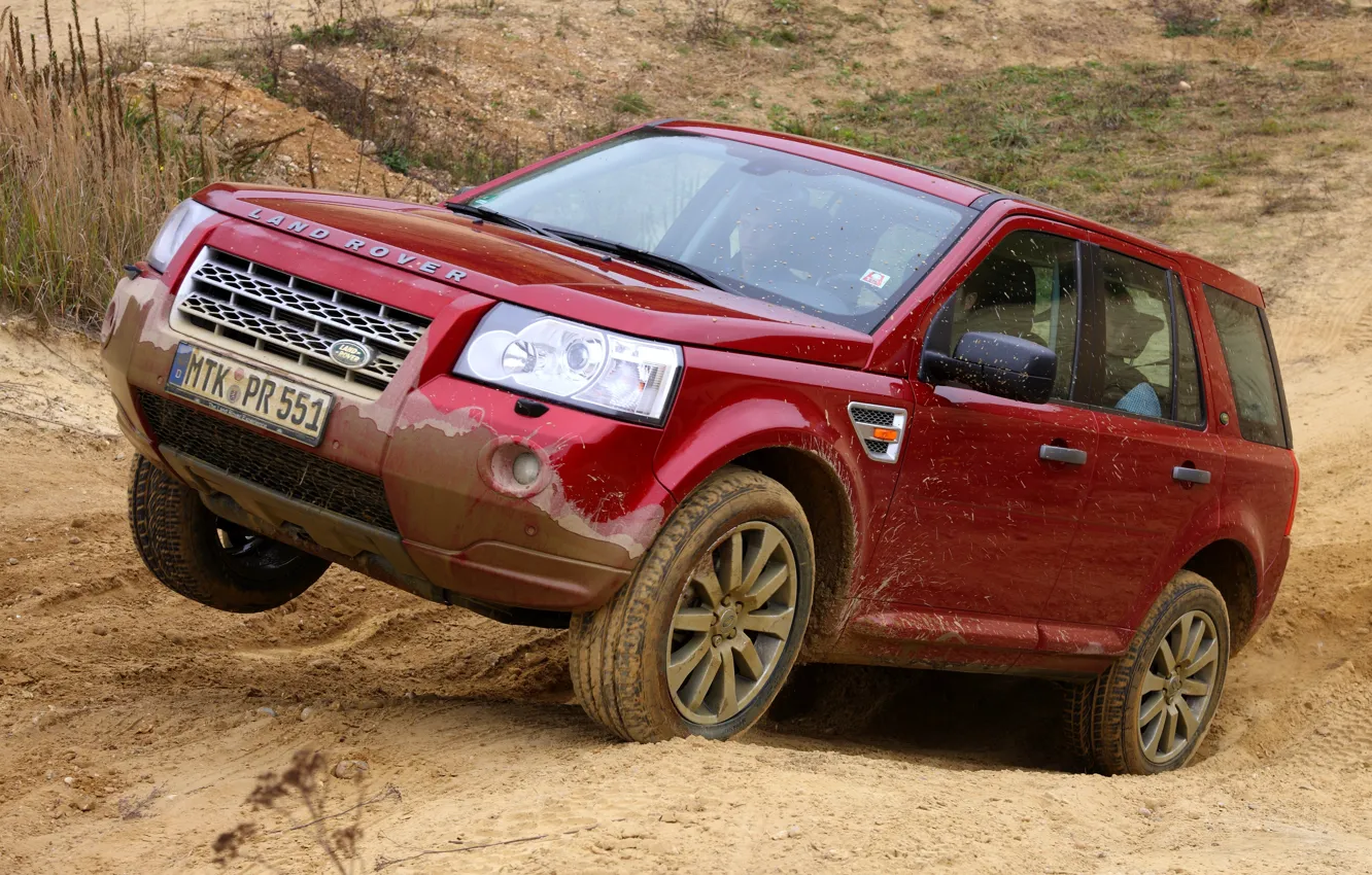 Photo wallpaper 2008, Land Rover, crossover, Freelander, SUV, Freelander 2, LR2