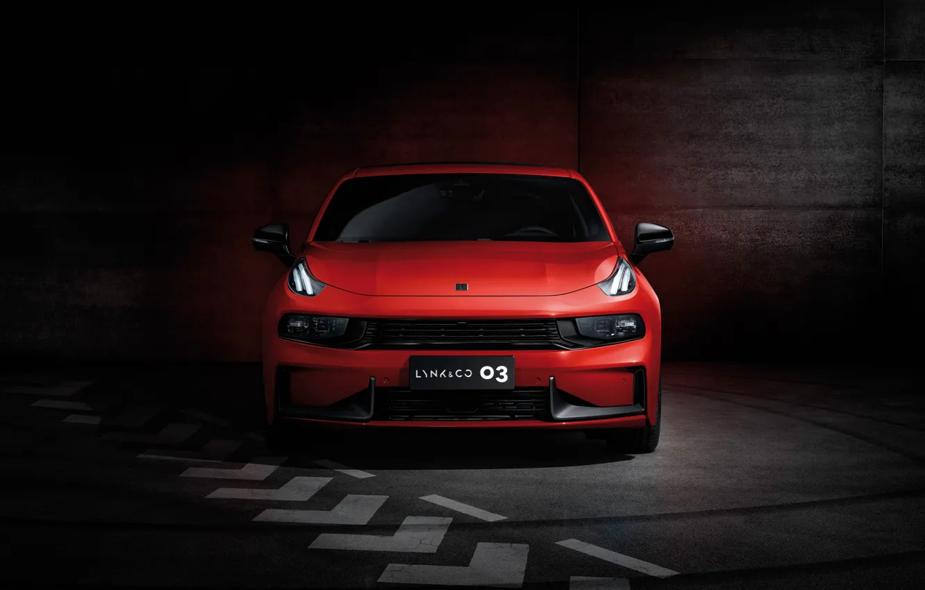 Photo wallpaper front view, 2018, Lynk, LYNK&CO, LYNK&CO 03