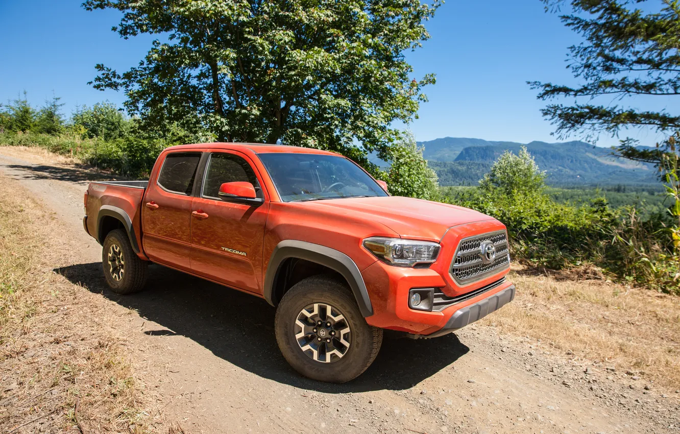Photo wallpaper Toyota, Toyota, TRD, Tacoma, 2015, Tacoma, Off-Road
