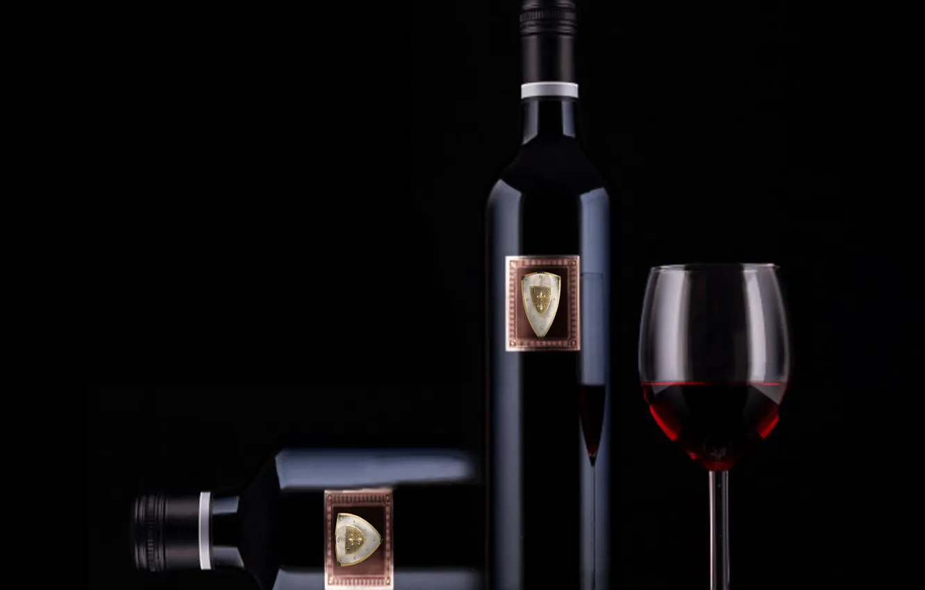 Photo wallpaper wine, still life, closeup, winecups