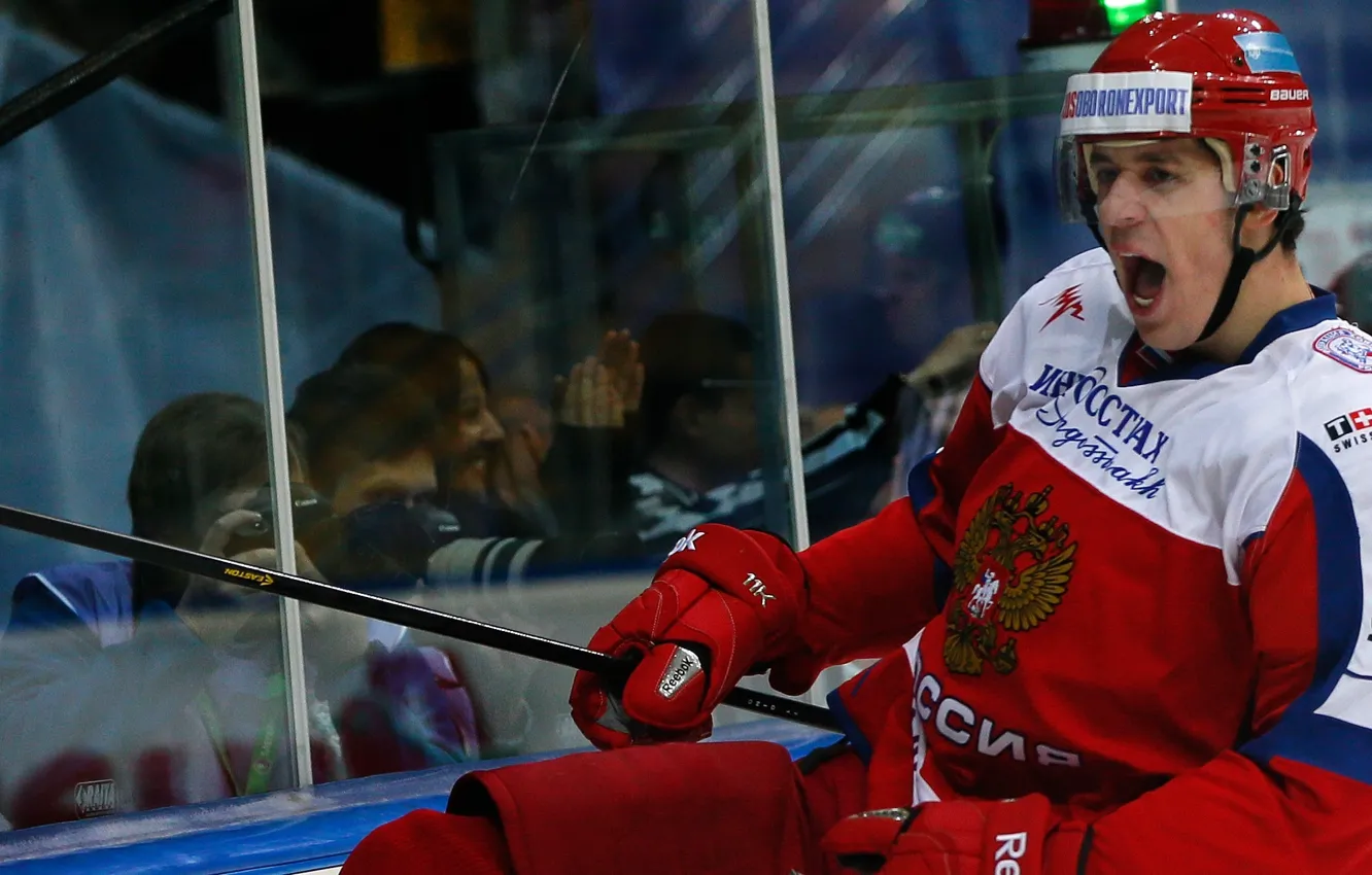 Photo wallpaper football, Russia, champion, Malkin