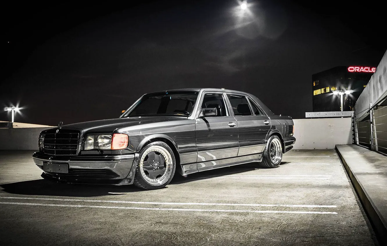 Photo wallpaper AMG, S-Class, W126, S-Cass, 560SEL, Mercede Benz