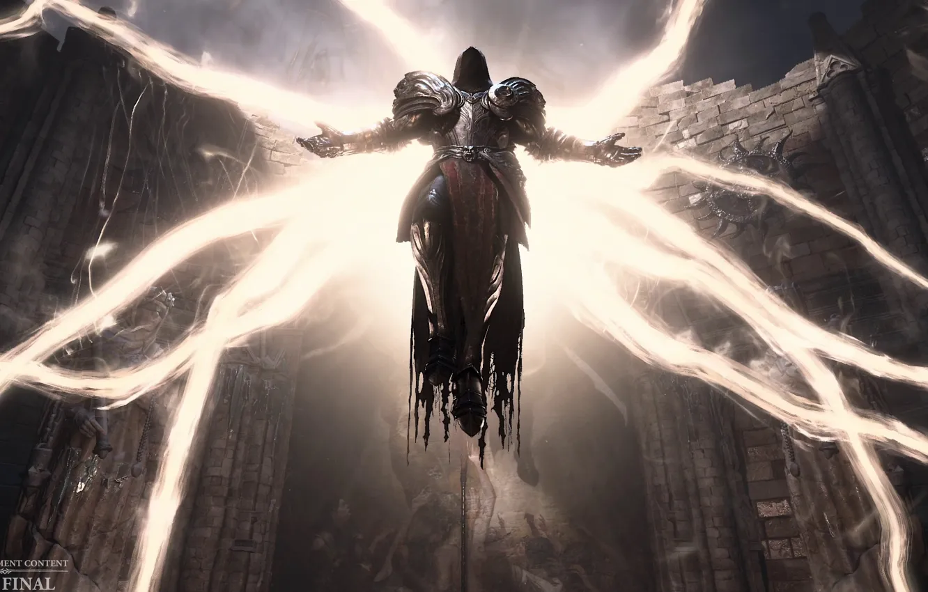 Photo wallpaper Angel, Armor, Armor, Diablo IV, Inarius, Inari