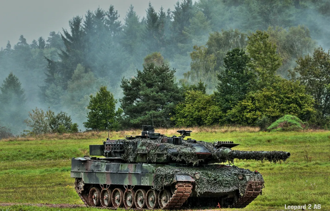 Photo wallpaper weapons, army, tank