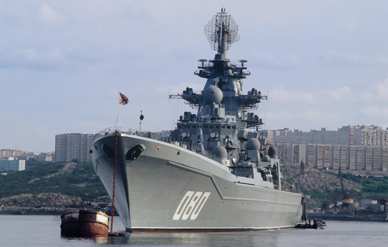 Photo wallpaper atomic, Heavy, missile cruiser, "Admiral Nakhimov"