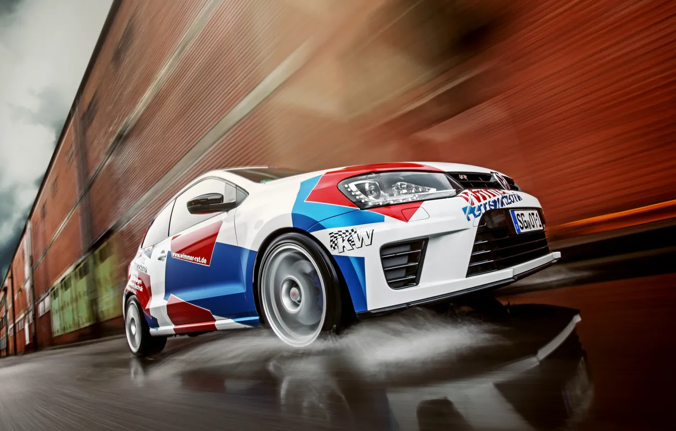 Photo wallpaper Volkswagen, WRC, Wimmer RS, Volkswagen, Polo, Polo R