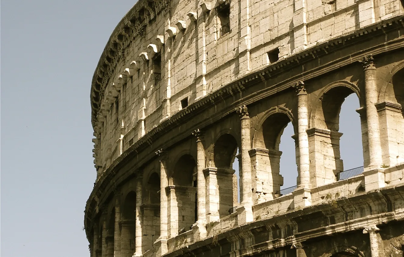 Photo wallpaper Rome, Colosseum, Italy, Italy, Colosseum, Rome, Italia, Colosseo