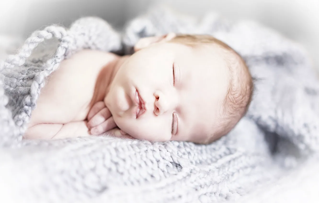 Photo wallpaper background, mood, Baby portrait