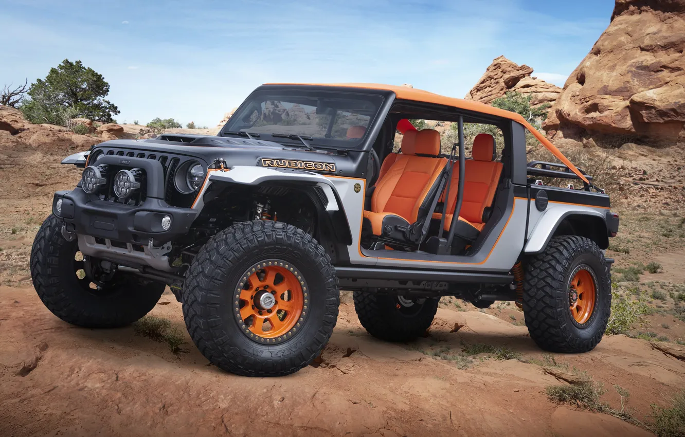 Photo wallpaper Concept, 4x4, Jeep, 2022, Jeep Bob Concept, Bob Concept