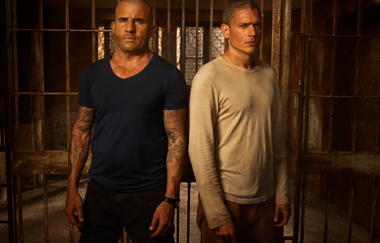Photo wallpaper Prison Break, tatoo, Michael Scofield, Lincoln Burrows, tv series, Yemen, Season 5, Ogygia
