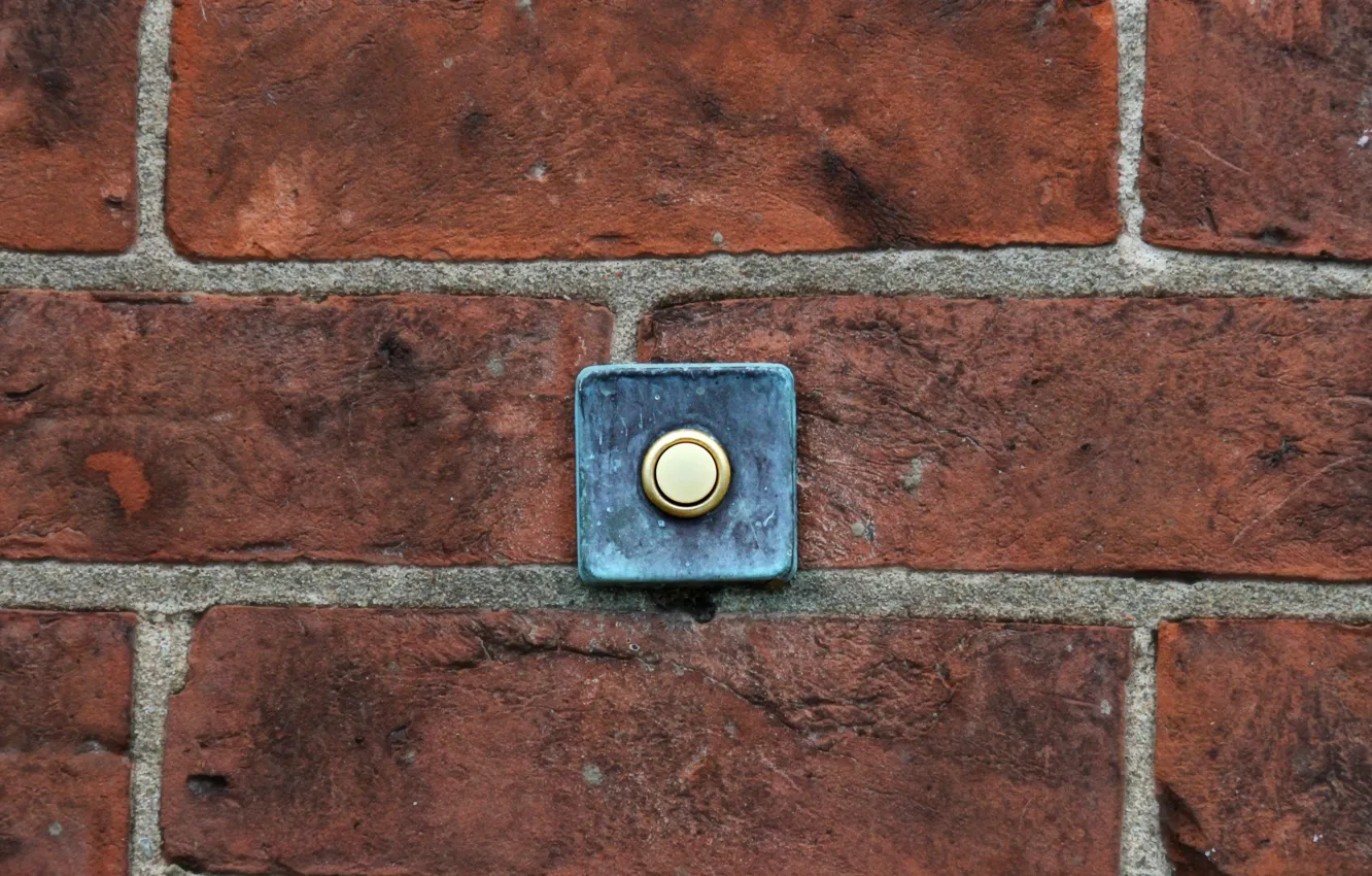 Photo wallpaper wall, button, call, on-off