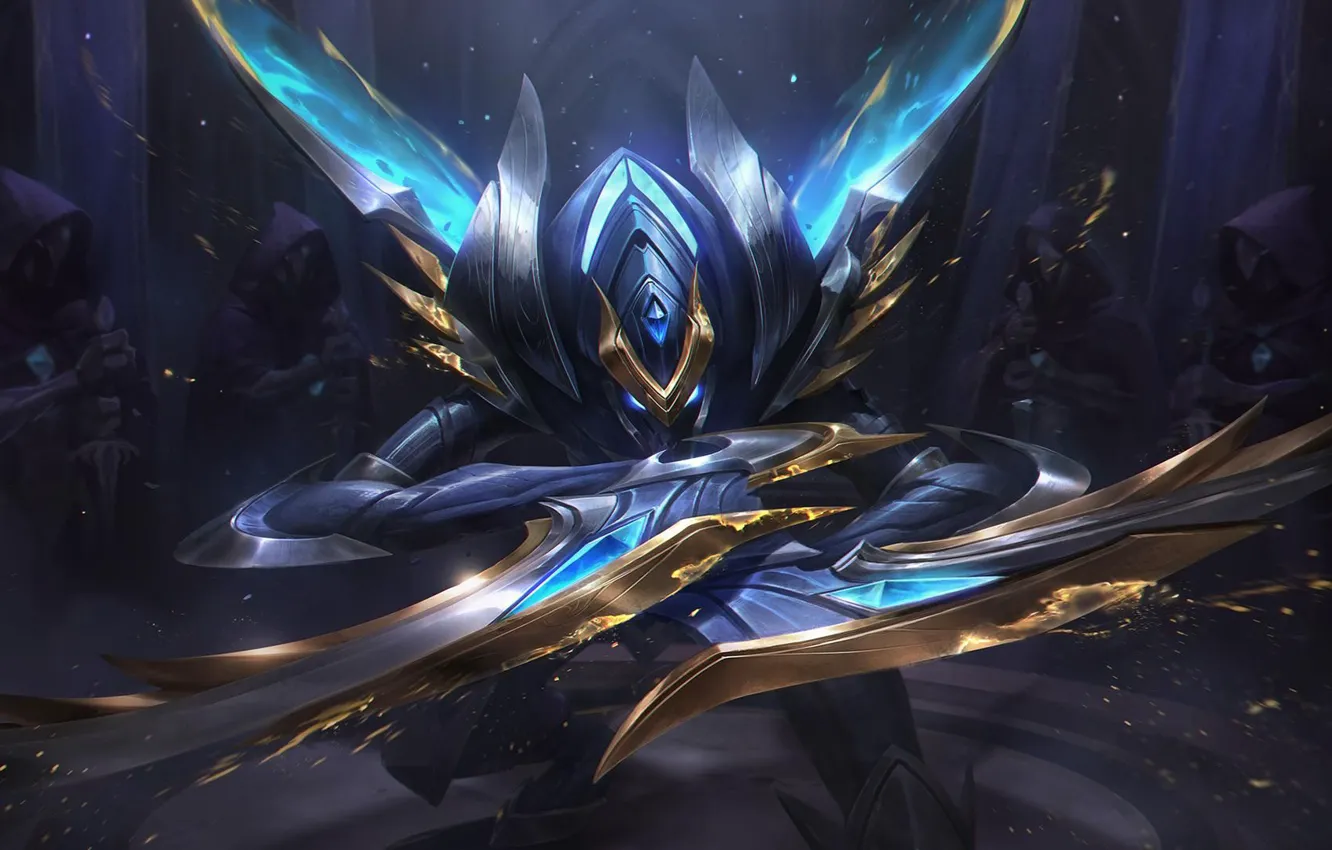 Photo wallpaper weapons, the game, armor, game, characters, League of Legends, lol, LoL