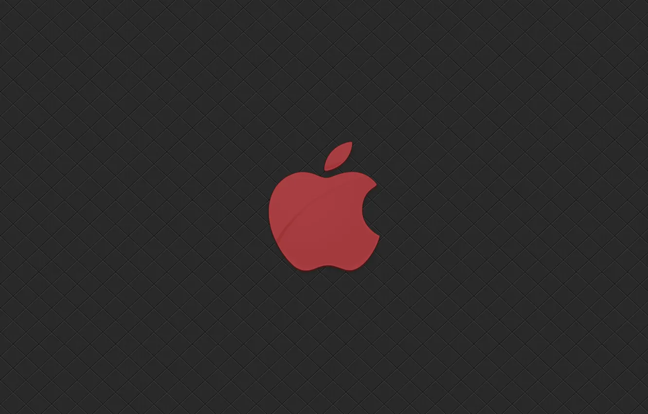 Photo wallpaper apple, logo, mac