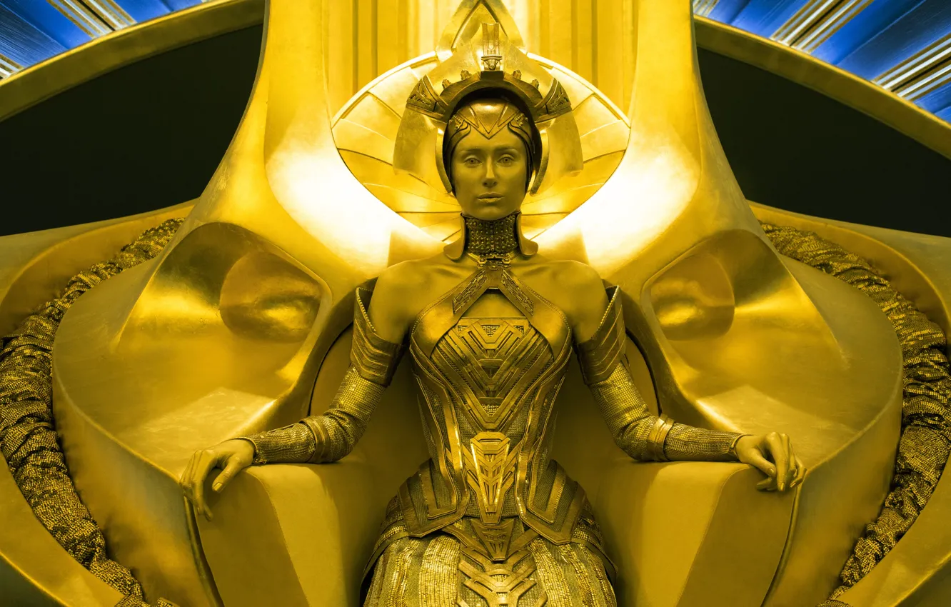 Photo wallpaper Elizabeth Debicki, Guardians of the Galaxy Vol. 2, Marvel Studios, Ayesha