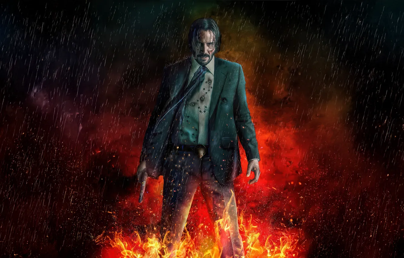 Photo wallpaper John, Unleashed, Wick