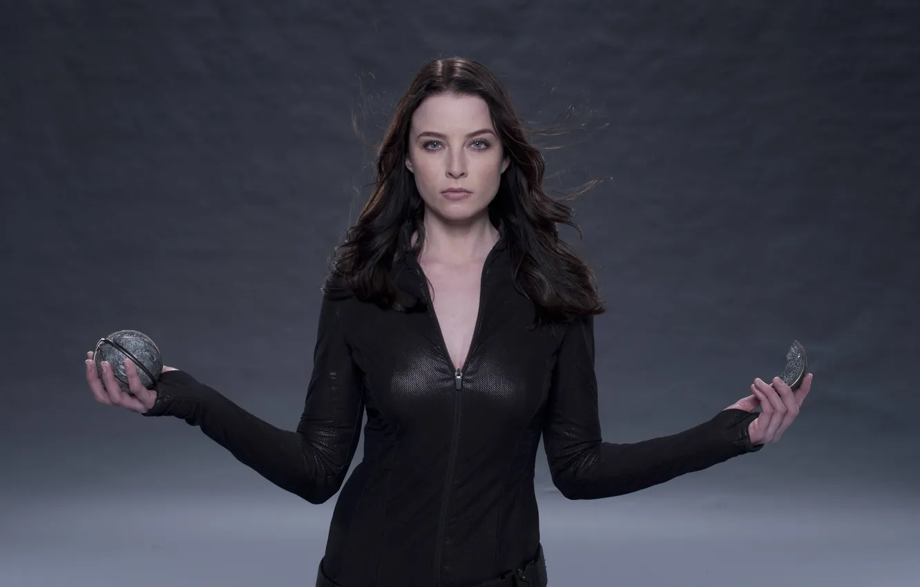 Photo wallpaper look, girl, fiction, brunette, costume, the series, promo, Rachel Nichols
