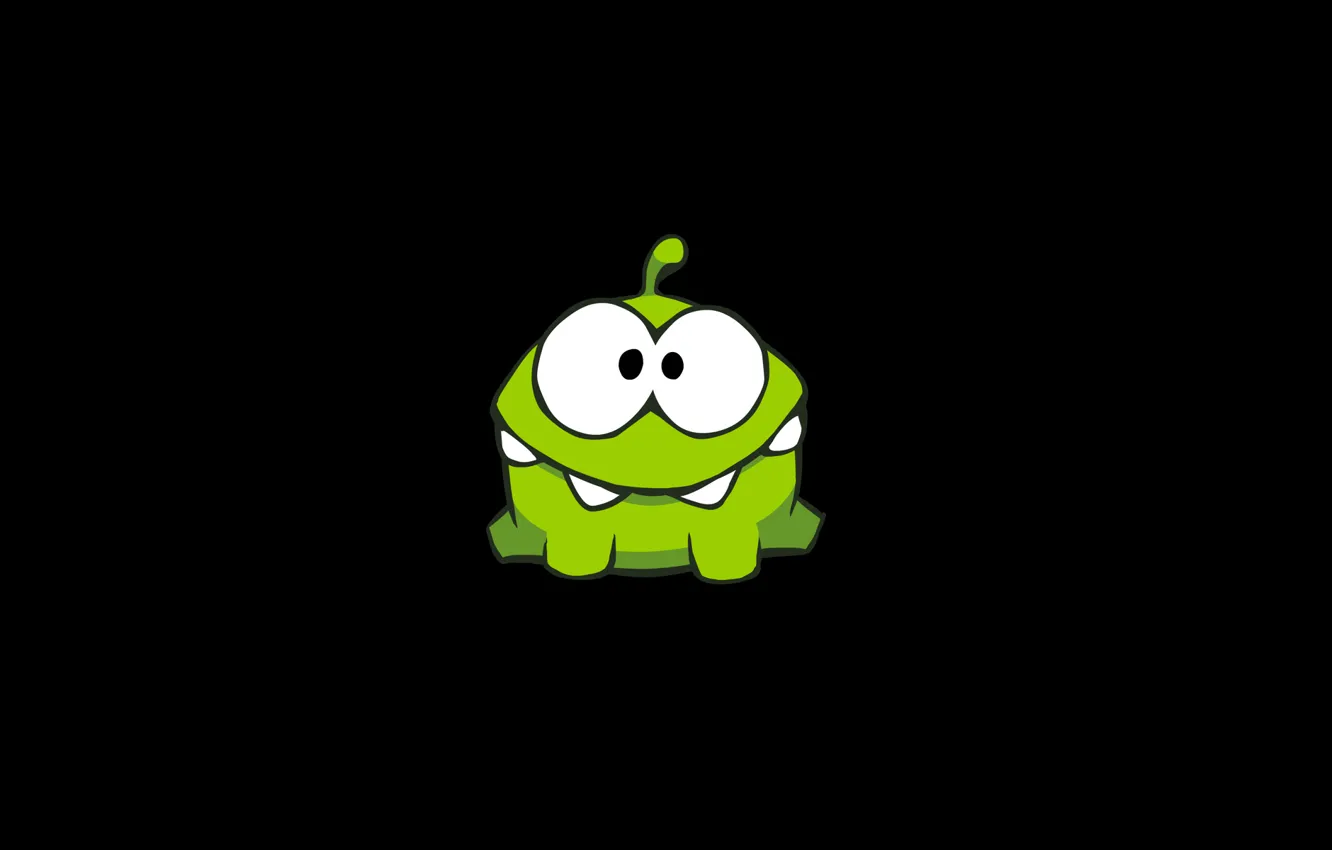 Photo wallpaper the game, game, cut the rope, am dumb, cut the rope, om nom