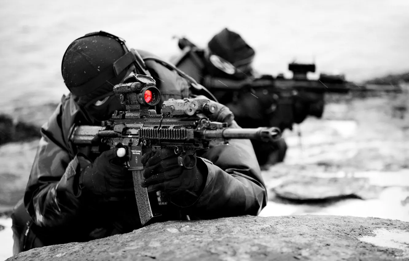 Photo wallpaper weapons, soldiers, military, special forces