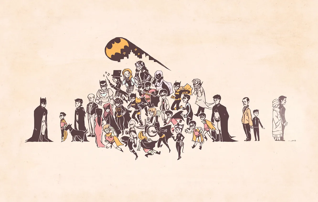 Photo wallpaper batman, Heroes, characters, heroes, dc universe, Comics