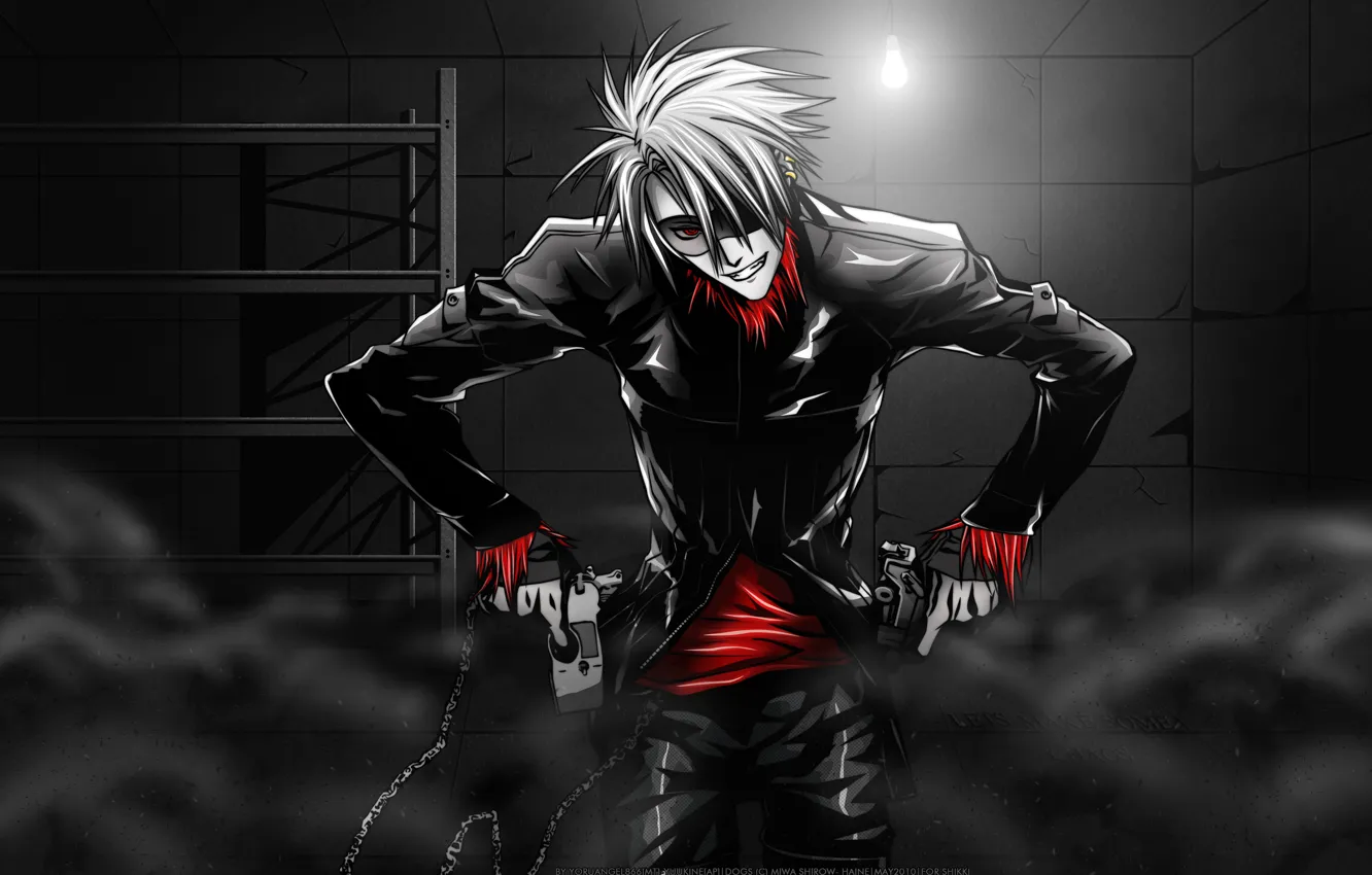 Photo wallpaper anime, guy, Dogs, lets make some chaos, Bullets &ampamp; Carnage