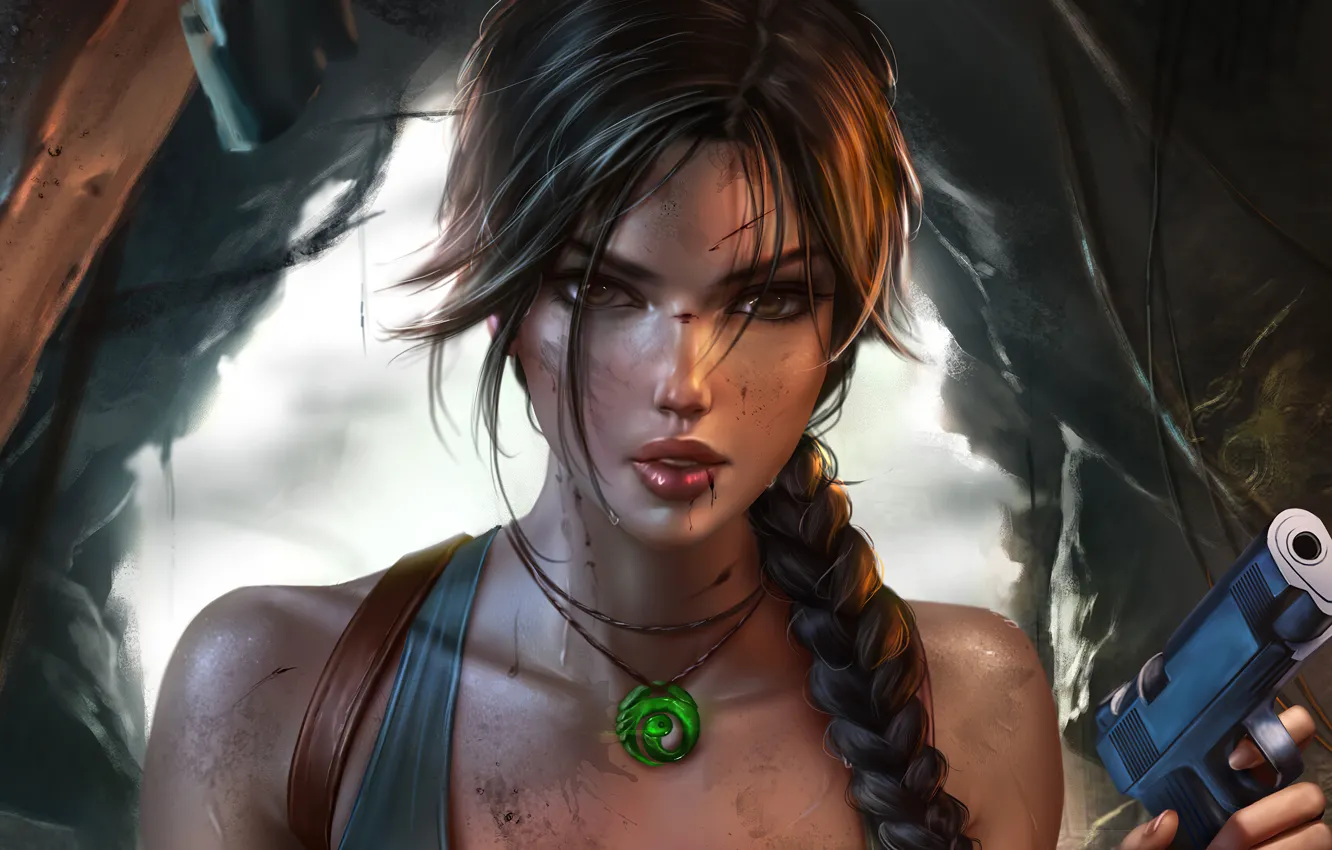 Photo wallpaper Tomb Raider, Lara Croft, Tomb raider