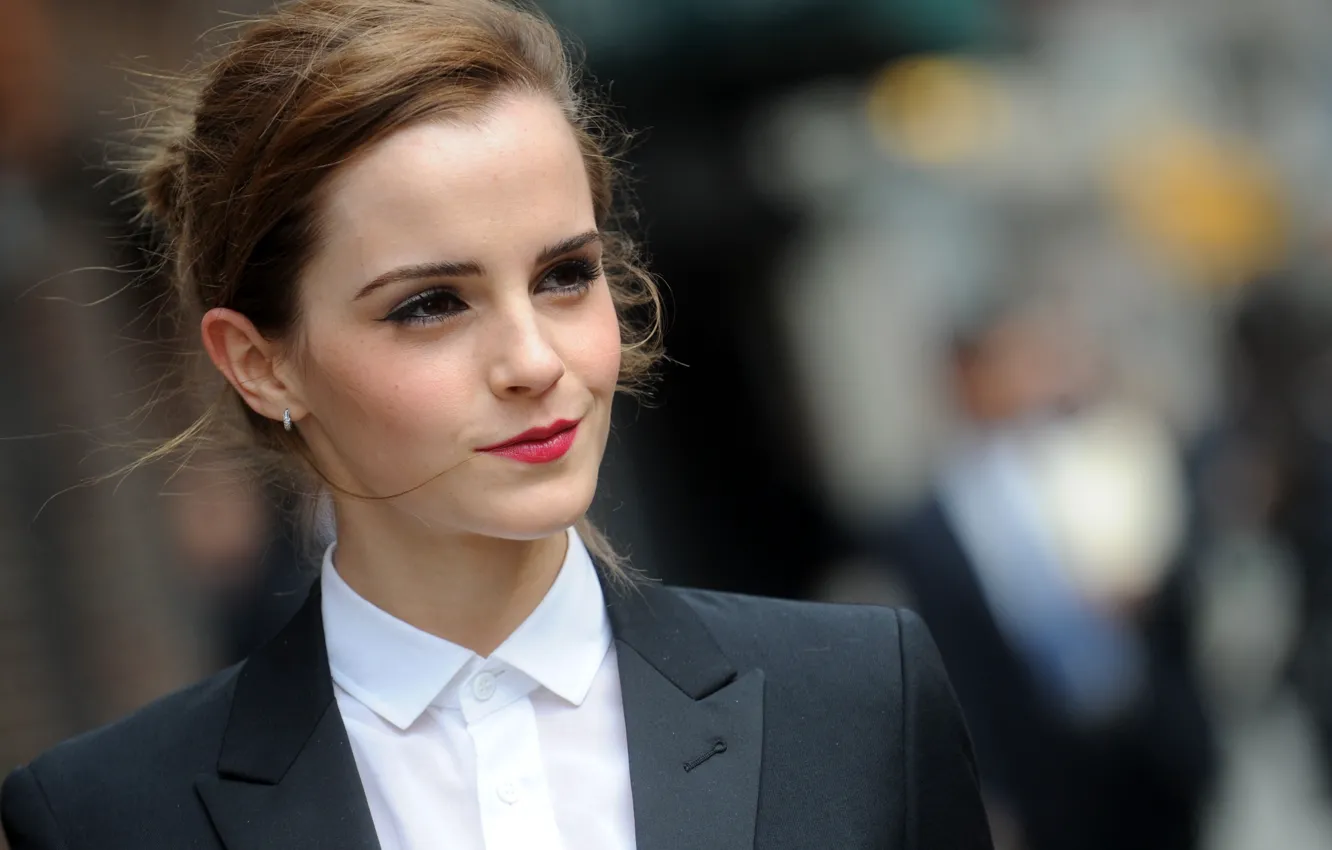 Photo wallpaper girl, face, model, actress, beauty, Emma Watson