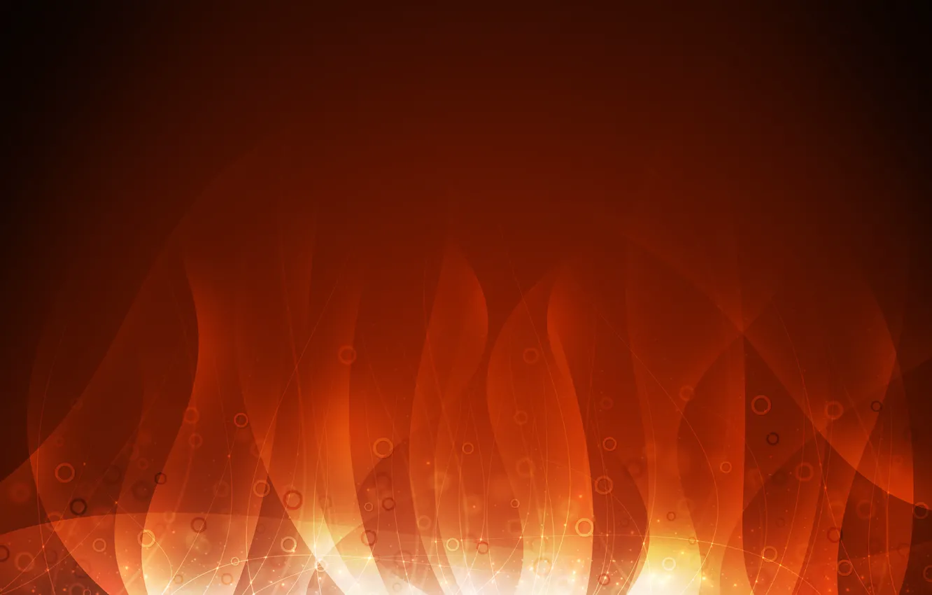 Photo wallpaper orange, background, flame