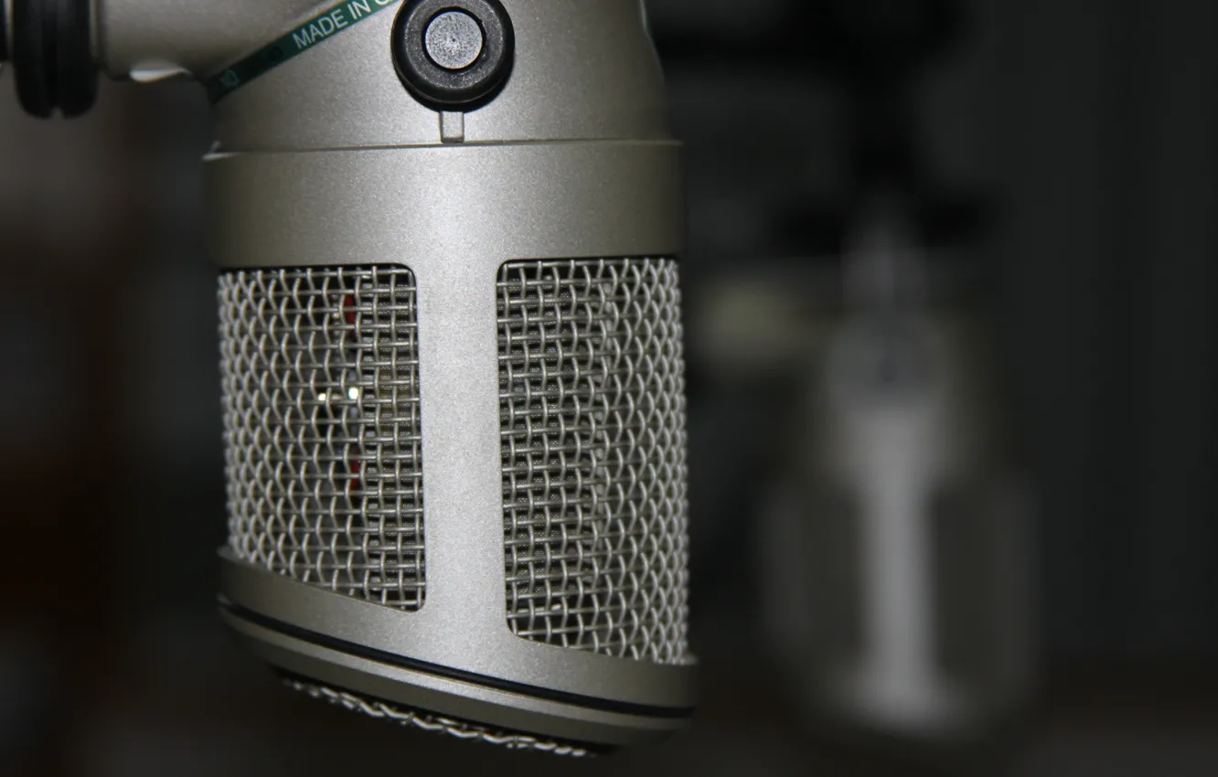 Photo wallpaper Music, studio, microphone, Mic, Stereo