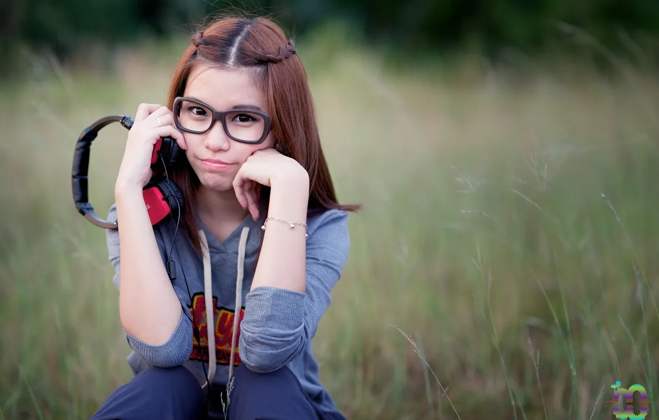 Photo wallpaper girl, pose, Lee Anie