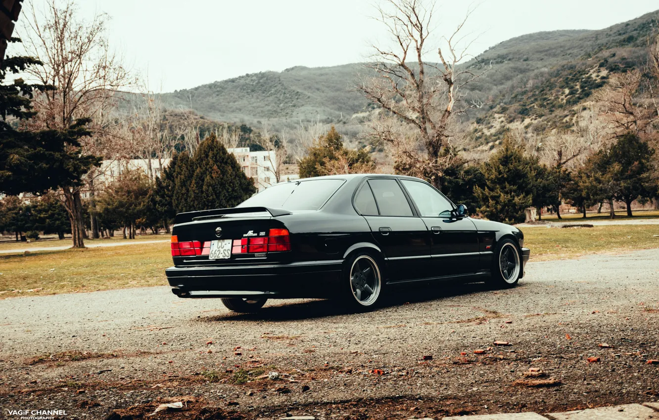 Photo wallpaper BMW, E34, AC Schnitzer, 5-Series, S5