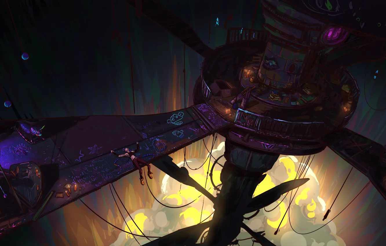 Photo wallpaper relax, season one, Jinx, Riot Games, tv series, Netflix, Arcane, Arcane: League of Legends