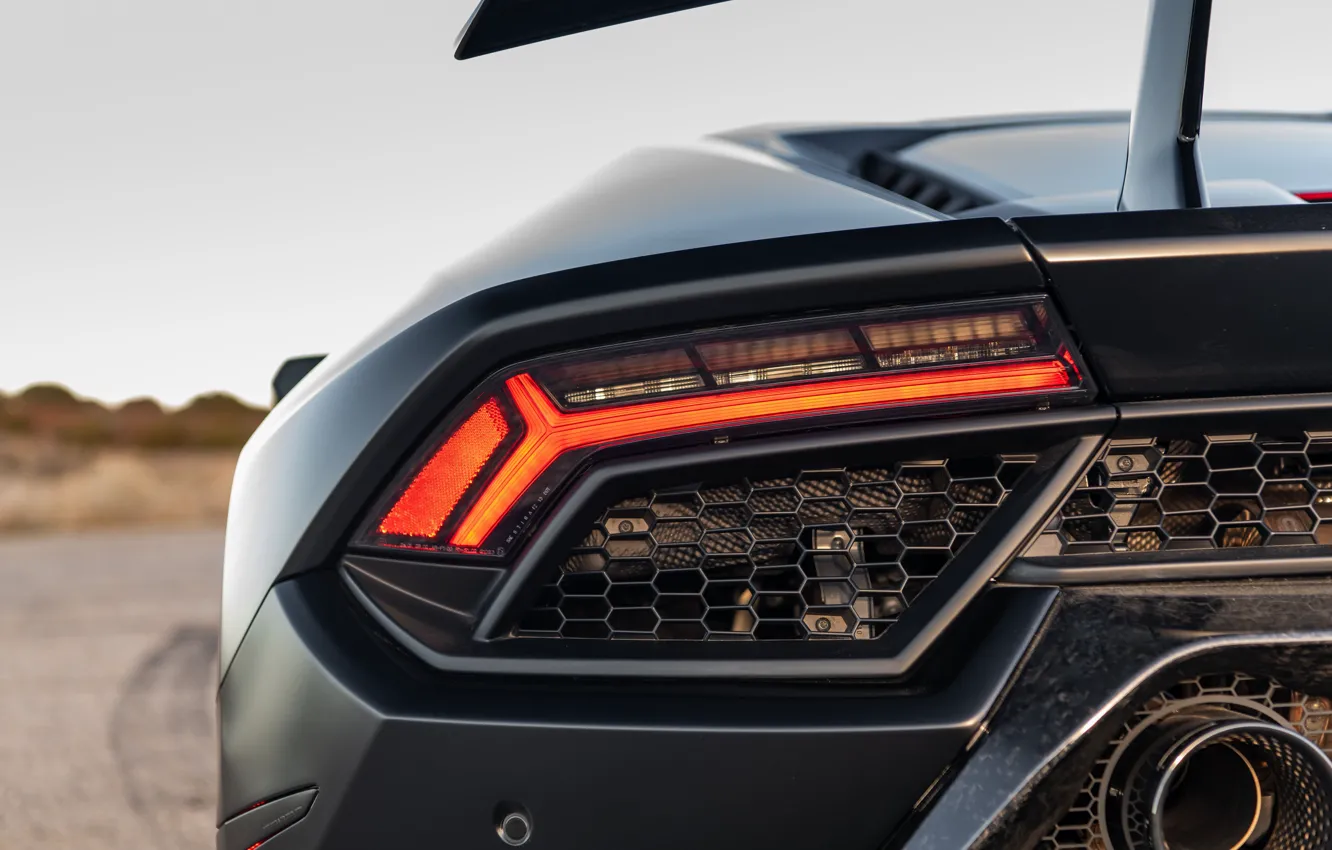 Photo wallpaper Lamborghini, headlight, Performante, Huracan, 2020, VF Engineering