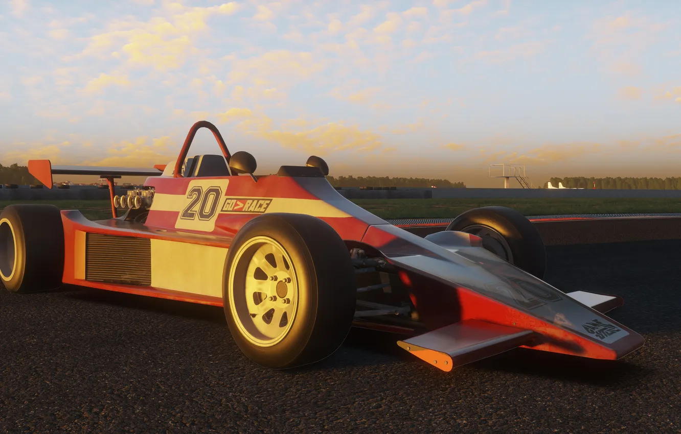 Photo wallpaper Motorsport, The simulator, simracing, Estonia 20, simracing, goracesim, GoRace