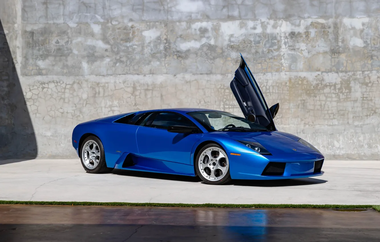 Photo wallpaper Lamborghini, supercar, Lamborghini Murcielago, Murcielago, Lambo doors