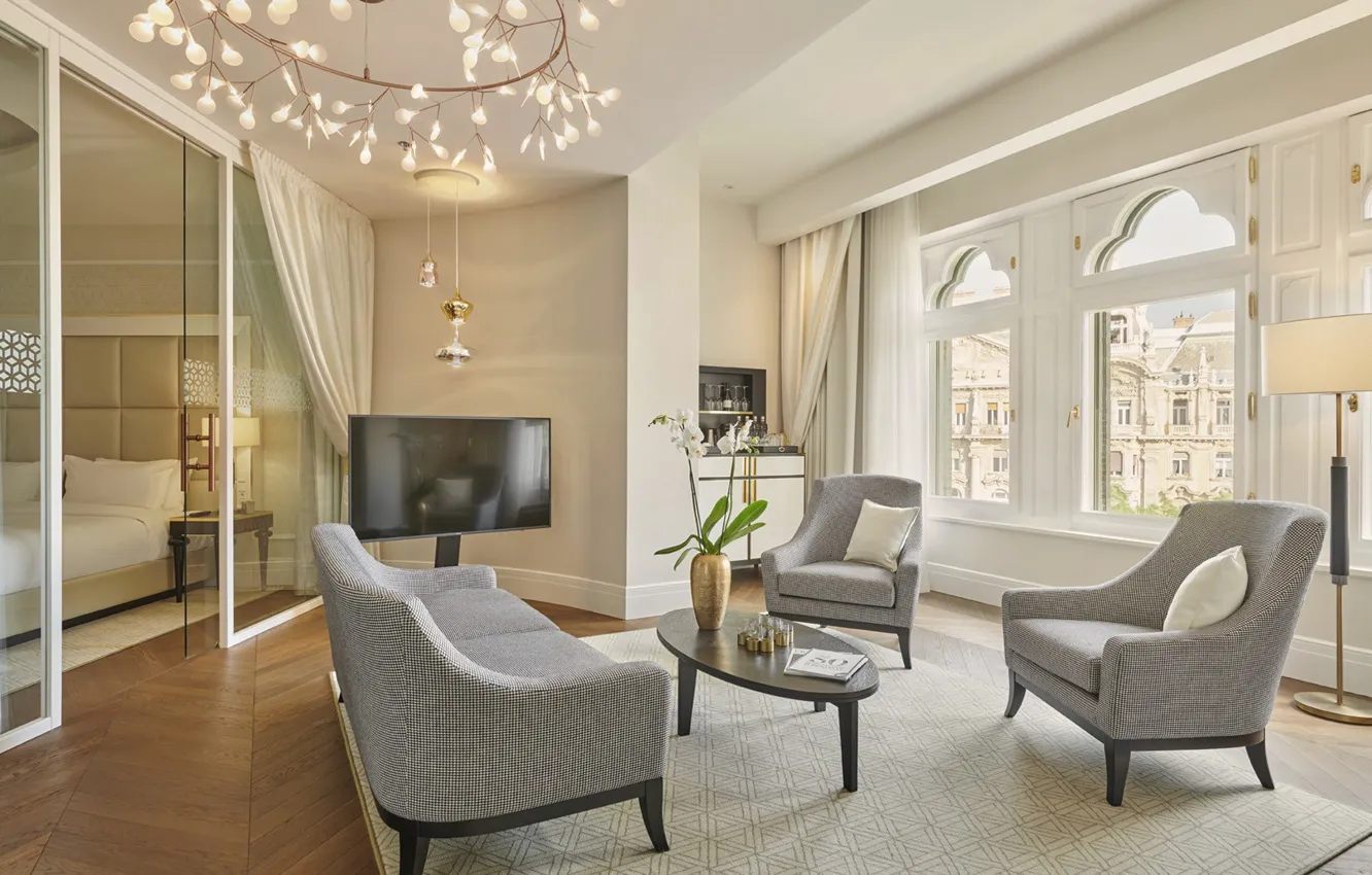 Photo wallpaper interior, Suite, Budapest, Budapest, Hotel Parisi Udvar, Parisi Udvar Hotel
